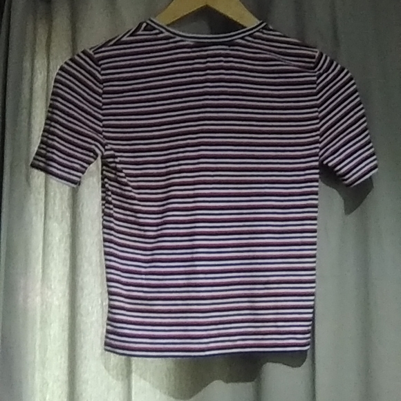 SWS essentials short sleeve striped top - Picture 4 of 6